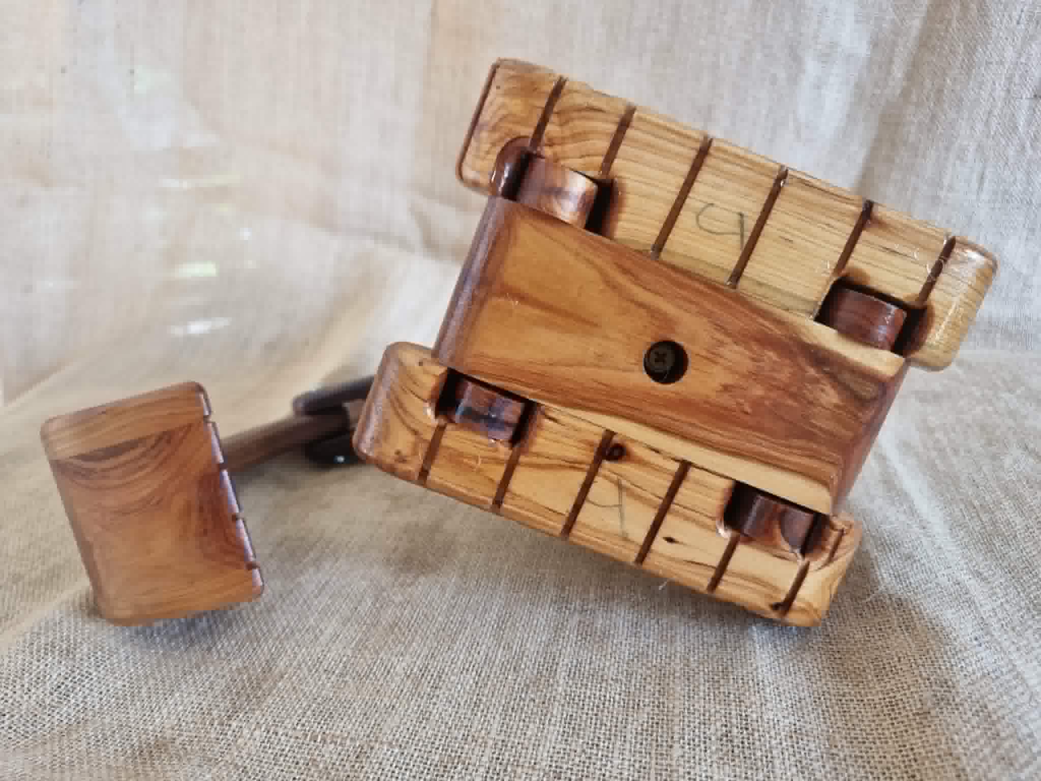 Wooden Excavator Construction Toy